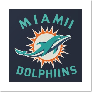 Miami Dolphen Posters and Art